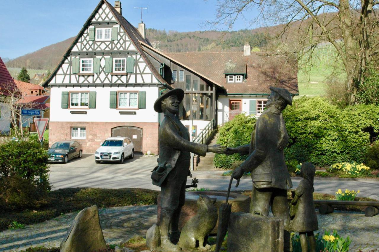 Ferienwohnung Am Keschtebaum, 70Qm ザスバッハヴァルデン エクステリア 写真